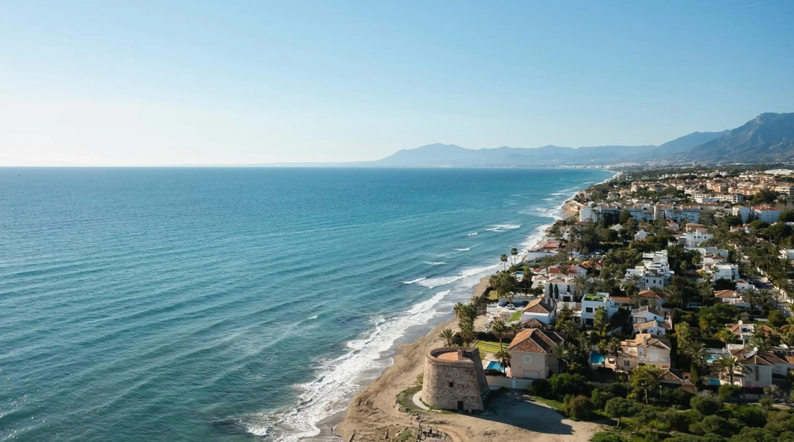 Stunning single-story villa located in the tranquil and sought-after area of Marbesa, East of Marbella. This beautifully designed property features three bedrooms plus an office space, making it ideal for both relaxation and productivity. The villa underw