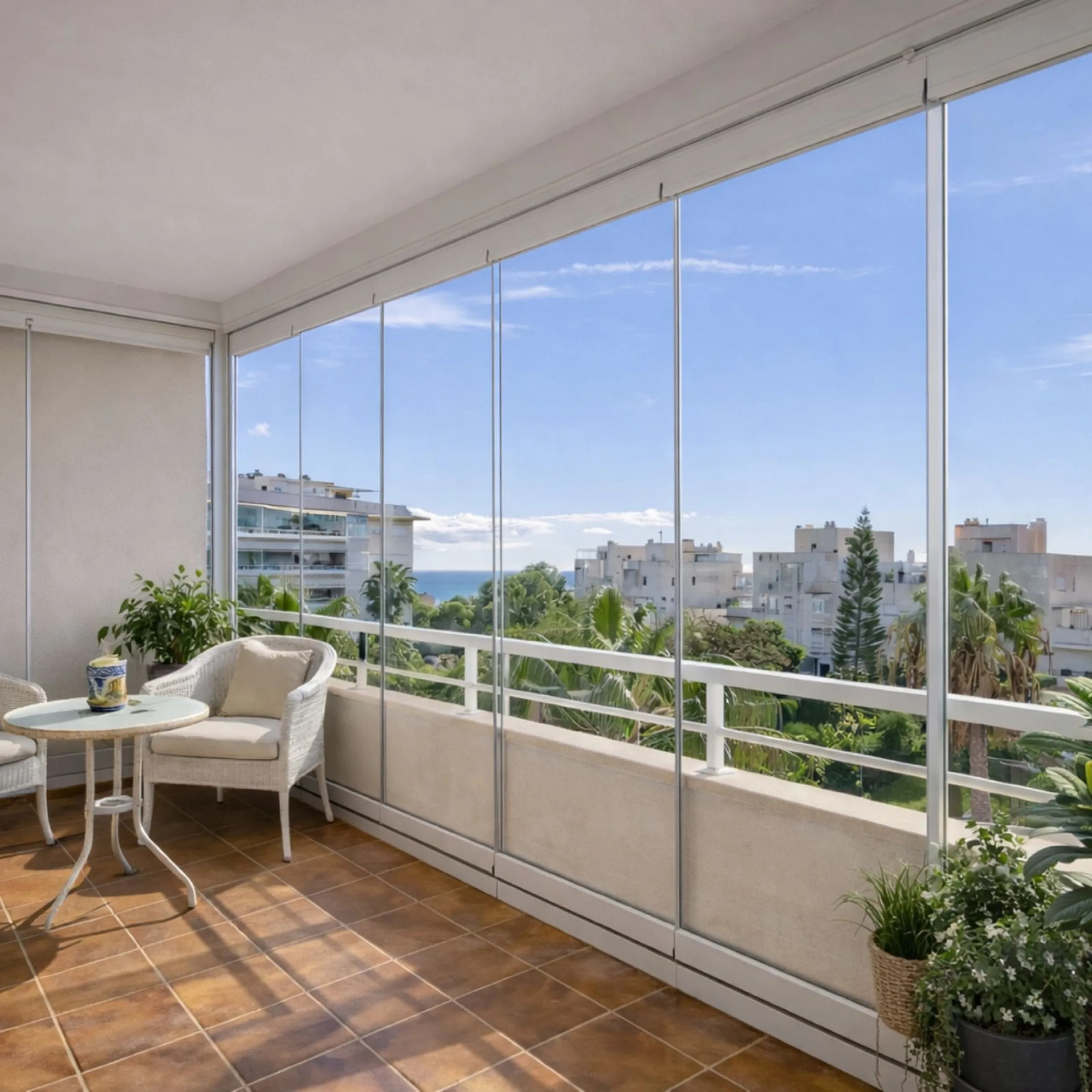 3-Bedroom Apartment in Private Complex with Terrace, Sea Views, Garage, and Storage – Arroyo de la Miel, Benalmádena