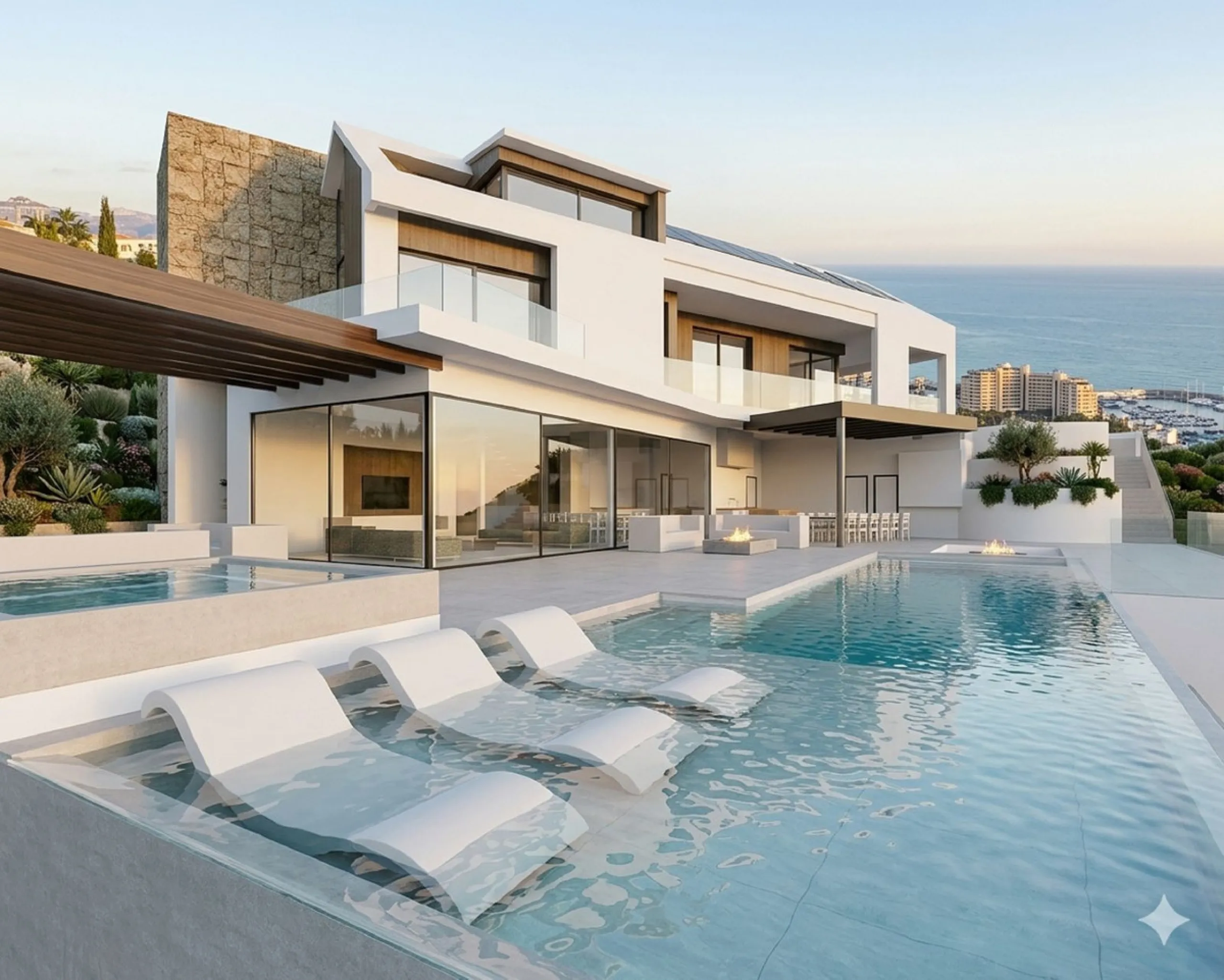 Magnificent 2,000 m² plot with stunning sea views, located in Torremuelle, one of the most exclusive and peaceful residential areas between Fuengirola and Benalmádena, just 600 metres from the beach.