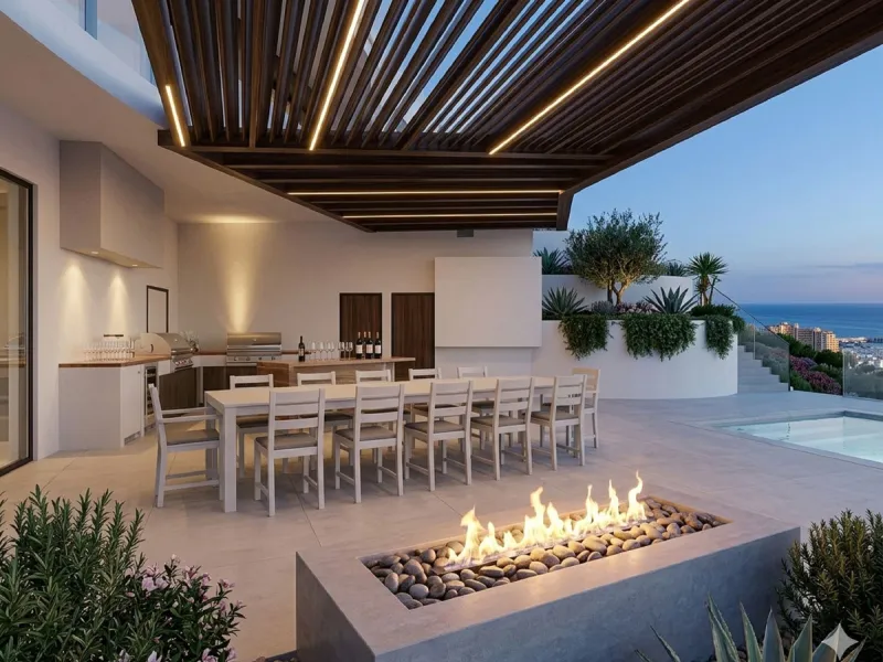 Magnificent 2,000 m² plot with stunning sea views, located in Torremuelle, one of the most exclusive and peaceful residential areas between Fuengirola and Benalmádena, just 600 metres from the beach.