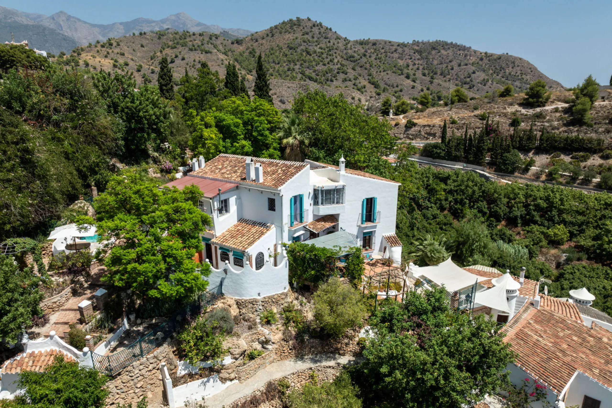 House - Detached Villa в продаже в Frigiliana, Málaga. В доме 6 спален и 5 ванных комнат. Площадь дома 419 м². Площадь участка 7134 м²