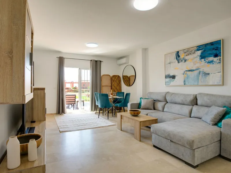 Spacious 2-Bedroom Garden Apartment Near Estepona Port