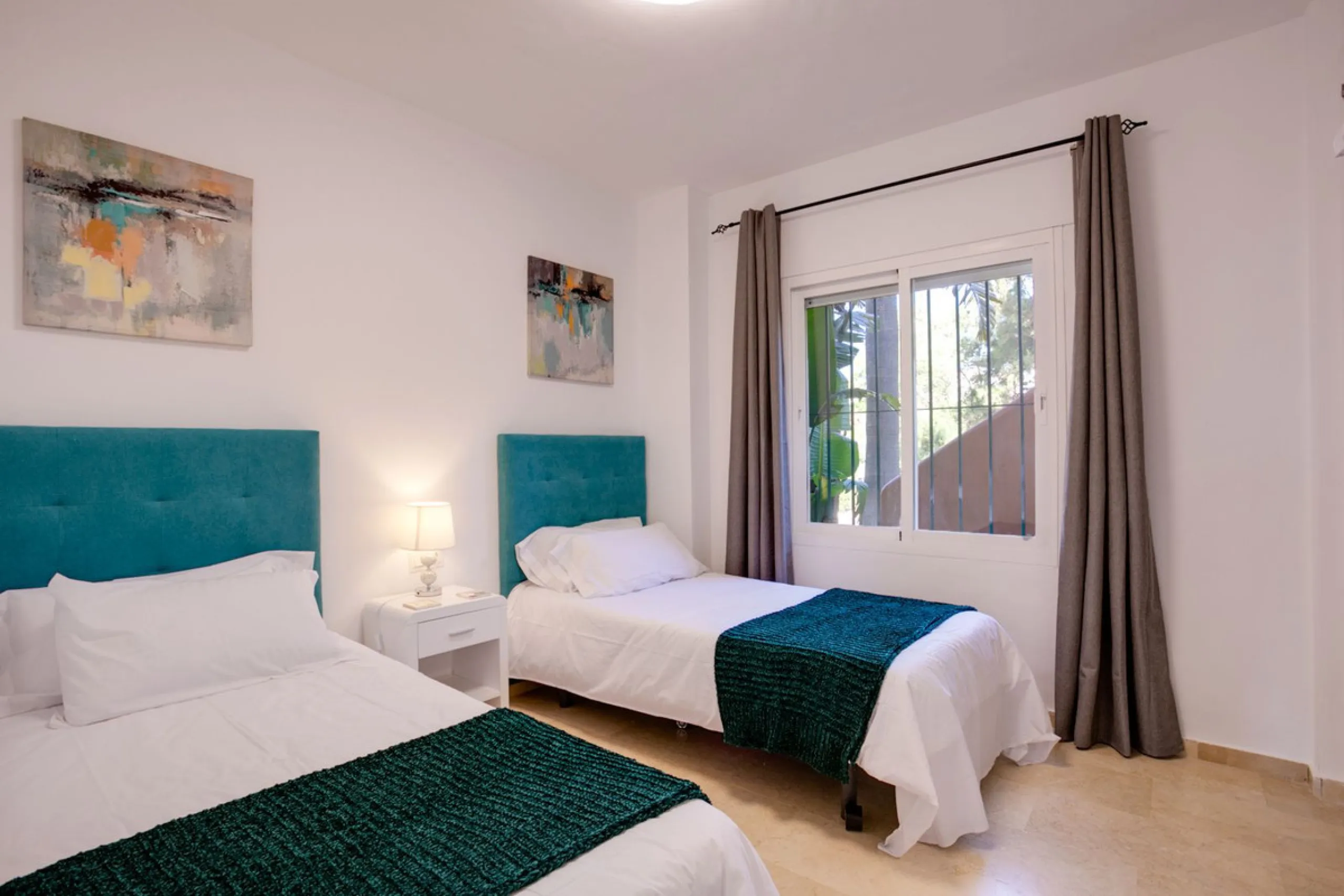 Spacious 2-Bedroom Garden Apartment Near Estepona Port