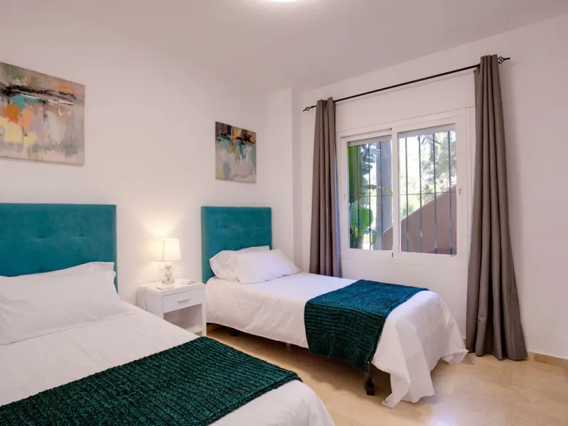 Spacious 2-Bedroom Garden Apartment Near Estepona Port