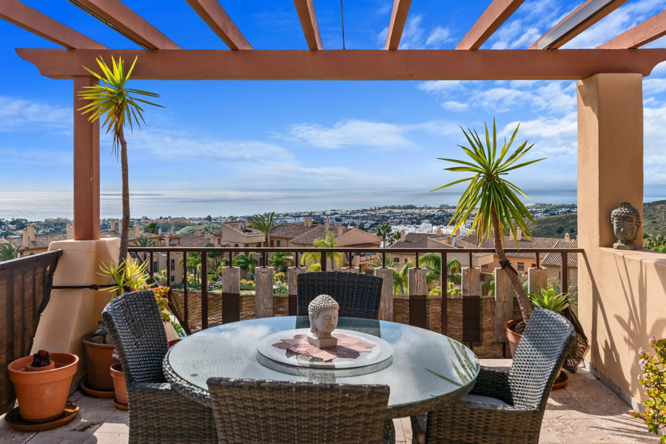 STUNNING 3-BEDROOM PENTHOUSE WITH PANORAMIC SEA AND MOUNTAIN VIEWS