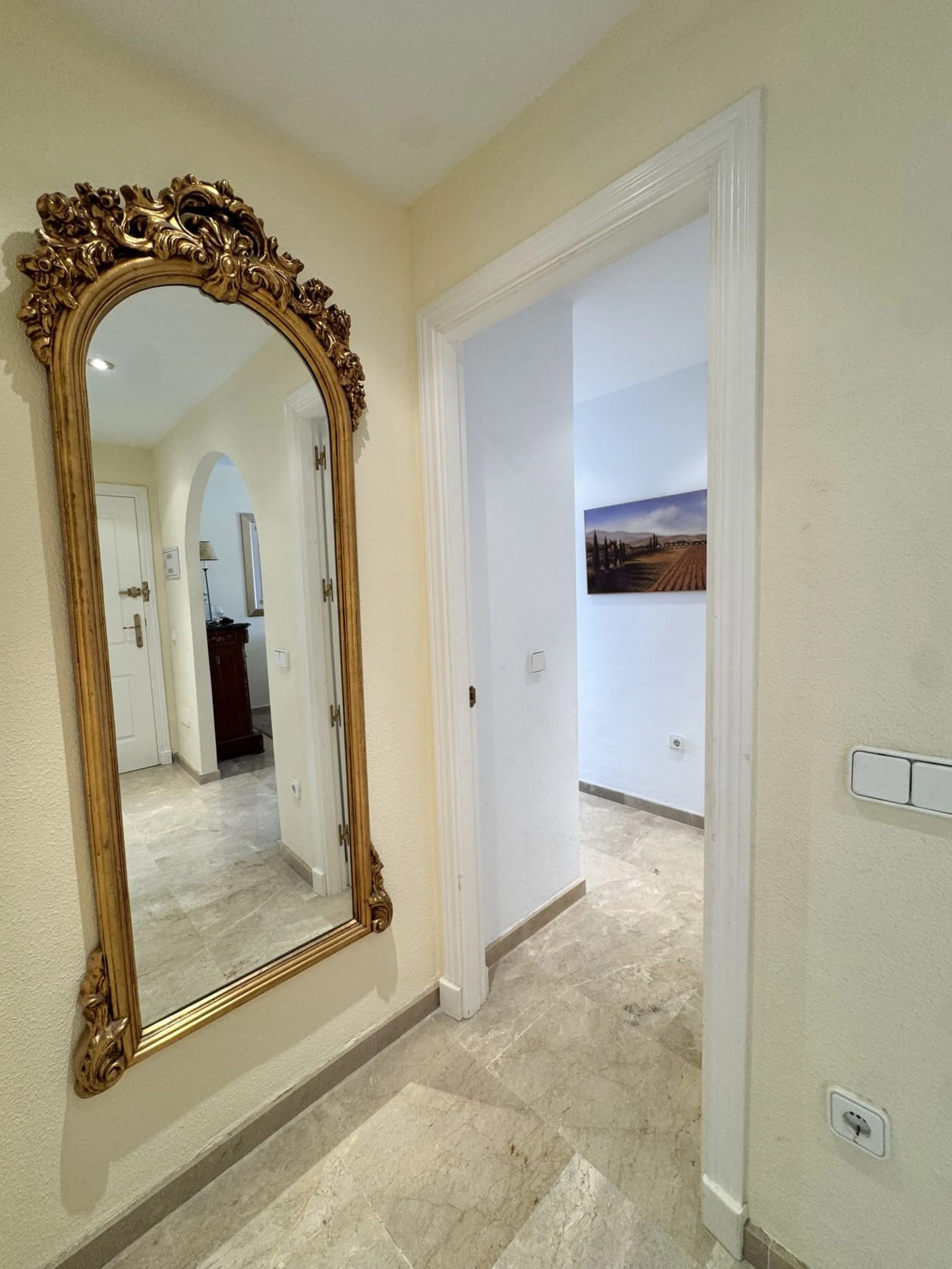 Located in the sought after Coto Real on the prestigious Marbella Golden Mile, this charming 2-bedroom, 2-bathroom apartment offers privacy, tranquility, and excellent potential in one of Marbella's most established gated communities.