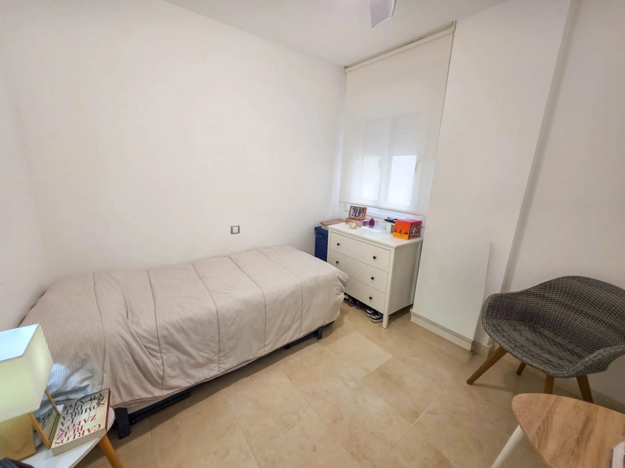 2-bedroom beachfront apartment with terrace, sea views, gardens, and pool, in the best urbanization of Sabinillas, in an unbeatable location within walking distance of all amenities.