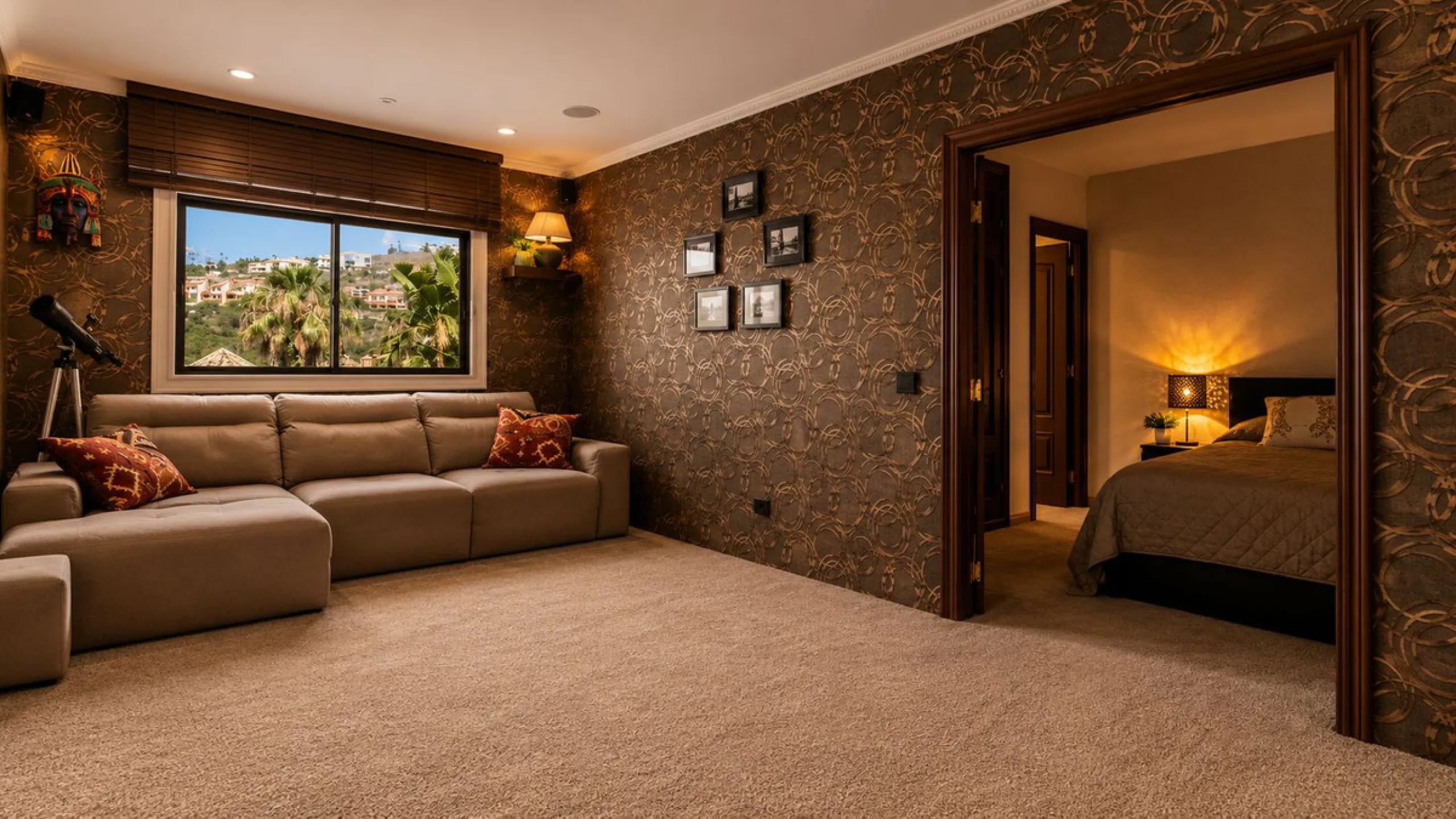 Beautiful Andalucian style modern villa located on the border of El Paraiso and Benahavis, La Alqueria, close to both El Paraiso and Atalaya golf courses.