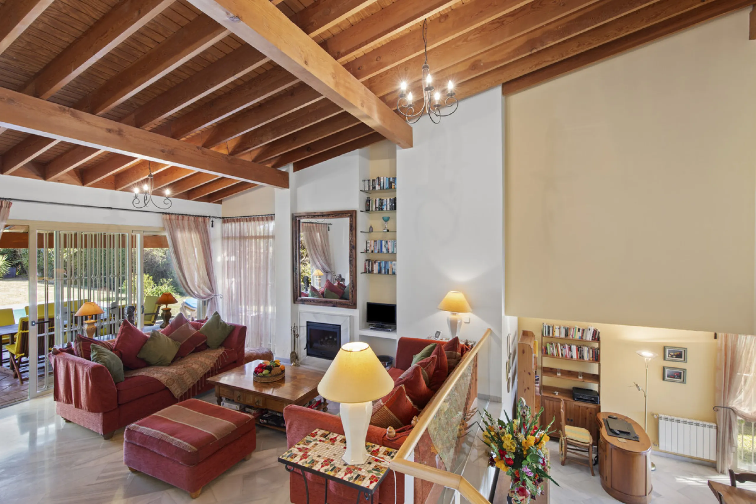 This beautifully presented villa is set within a small, secure gated community, offering privacy, peace of mind, and a wonderful sense of exclusivity. Boasting beautiful sea and golf views, the property enjoys a tranquil setting while remaining convenient