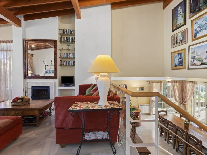 This beautifully presented villa is set within a small, secure gated community, offering privacy, peace of mind, and a wonderful sense of exclusivity. Boasting beautiful sea and golf views, the property enjoys a tranquil setting while remaining convenient
