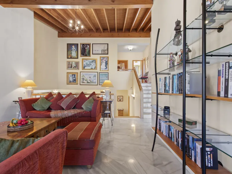 This beautifully presented villa is set within a small, secure gated community, offering privacy, peace of mind, and a wonderful sense of exclusivity. Boasting beautiful sea and golf views, the property enjoys a tranquil setting while remaining convenient