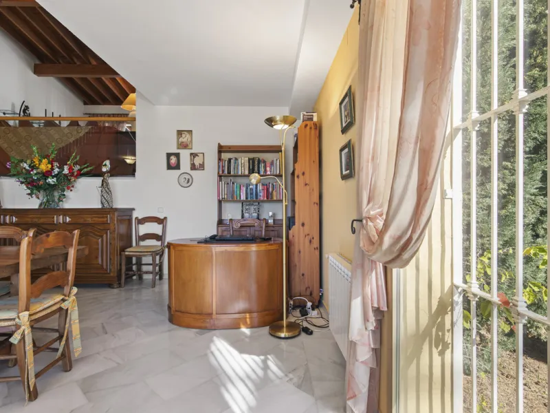 This beautifully presented villa is set within a small, secure gated community, offering privacy, peace of mind, and a wonderful sense of exclusivity. Boasting beautiful sea and golf views, the property enjoys a tranquil setting while remaining convenient