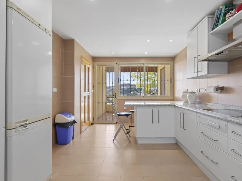 This beautifully presented villa is set within a small, secure gated community, offering privacy, peace of mind, and a wonderful sense of exclusivity. Boasting beautiful sea and golf views, the property enjoys a tranquil setting while remaining convenient