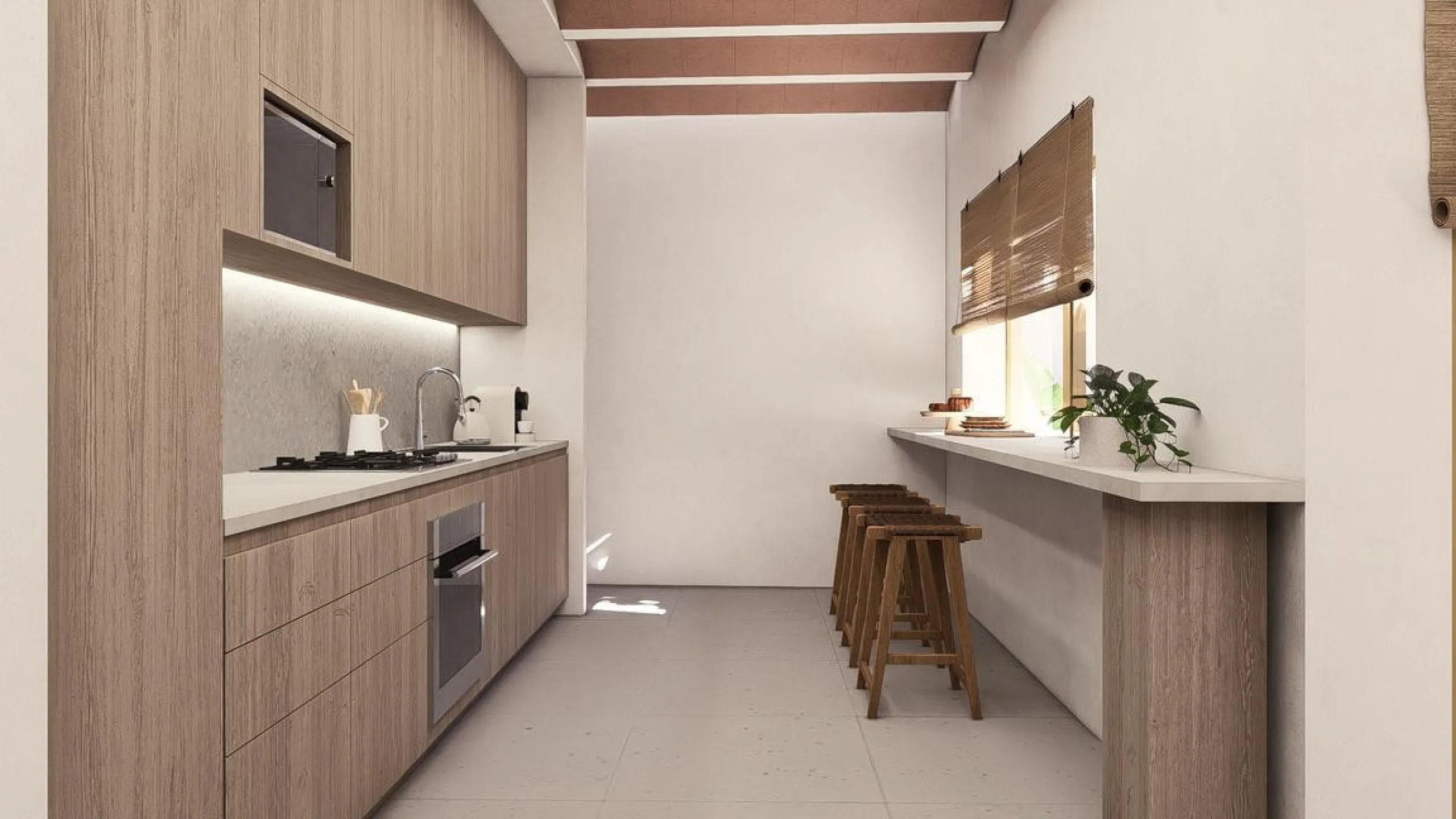 Exclusive duplex property with an approximate surface area of 120 m², located in the heart of Estepona's historic center, fully renovated and sold furnished.
