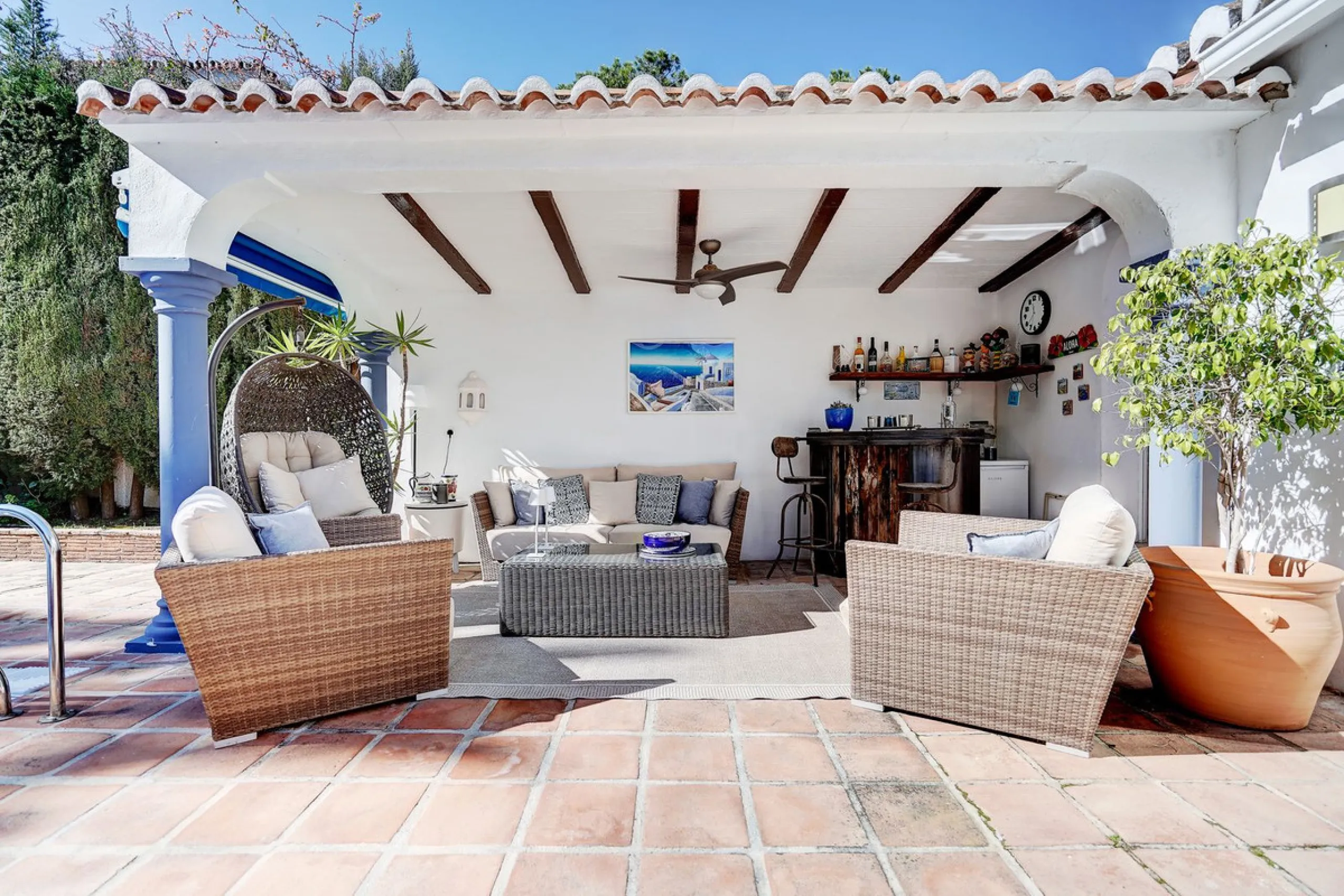 Luxury One Level Villa in Lower Calahonda Walking Distance to Beach