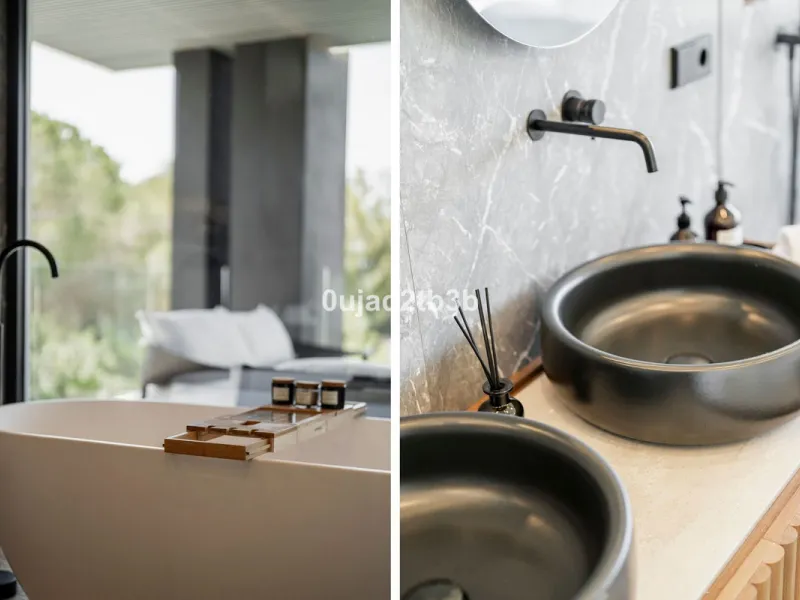 Stunning brand new villa in the best location in Marbella. Perfectly communicated to the main roads that drive you to the airport, Puerto Banús and just a few minutes away from Marbella's center. This state-of-the-art new villa occupies a 1.050m2 plot pos