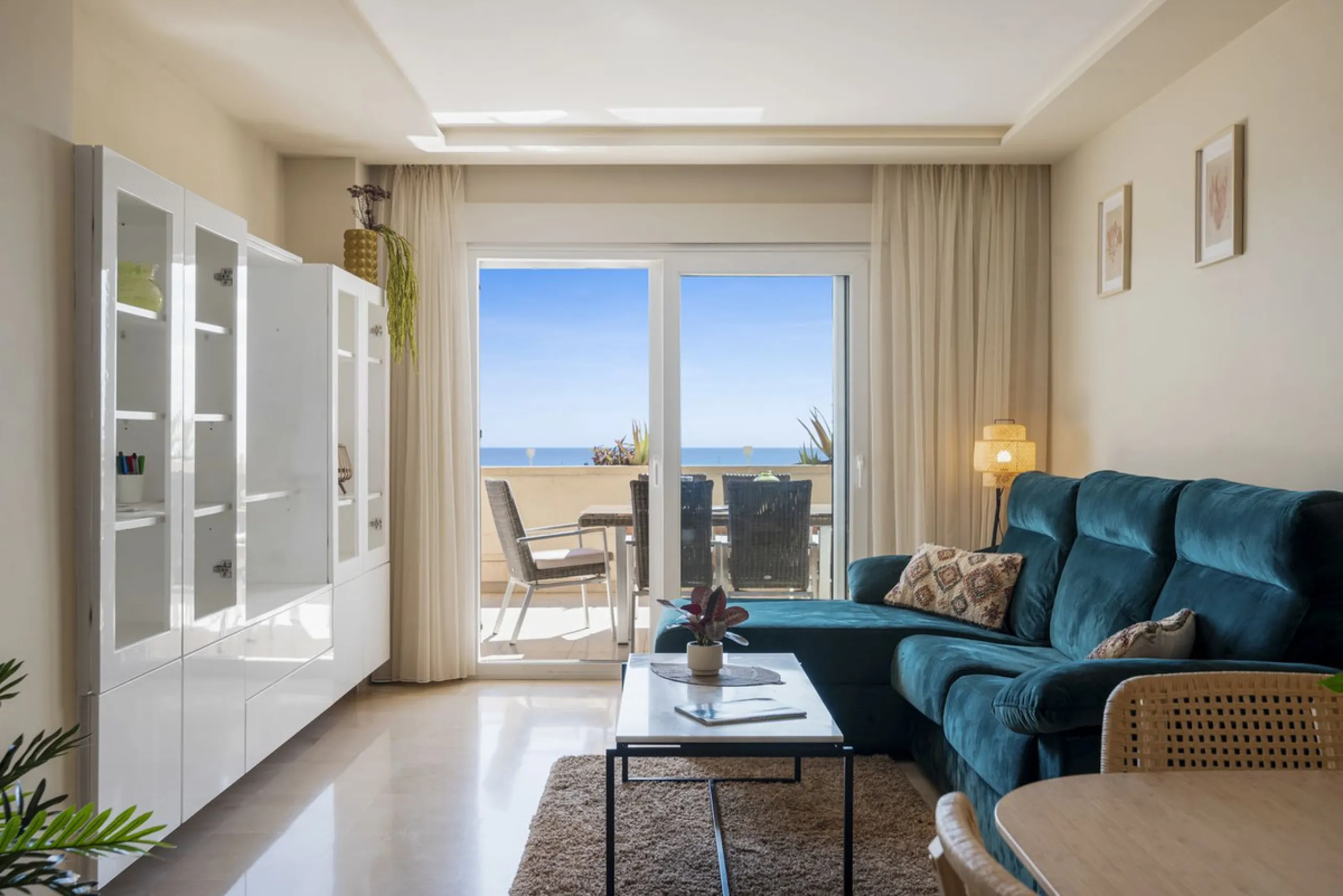 Apartment with Stunning Sea Views on the Costa del Sol – Comfort, Tranquility, and Prime Location on "The New Golden Mile"