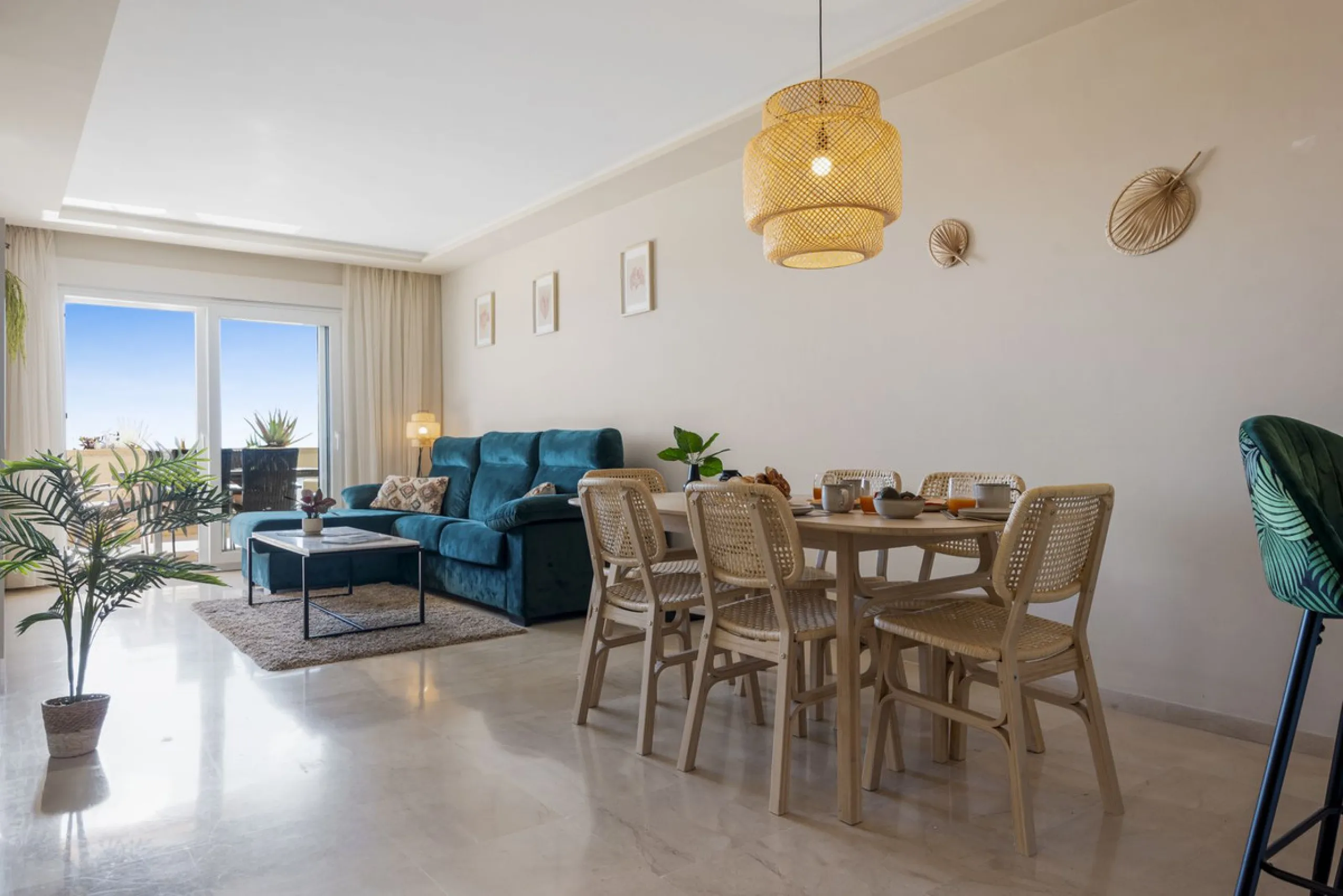 Apartment with Stunning Sea Views on the Costa del Sol – Comfort, Tranquility, and Prime Location on "The New Golden Mile"