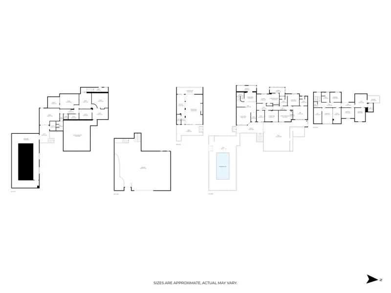 Discover a rare opportunity to own two beautifully designed homes combined on one generous plot in the heart of Vélez-Málaga — complete with private parking, a swimming pool, extensive entertainment areas, and a substantial commercial premise generating €