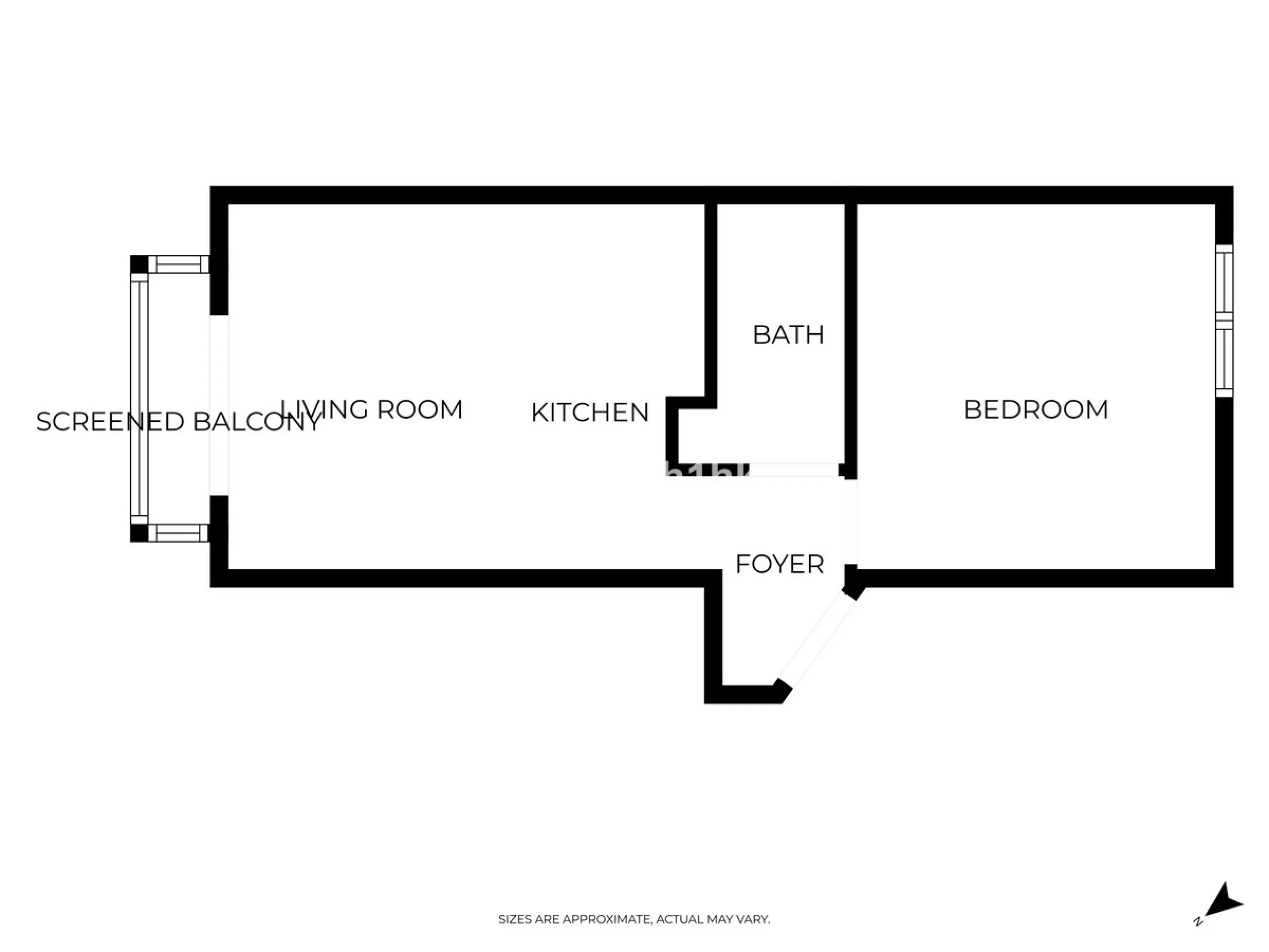 Apartment - Ground Floor Apartment в продаже в Málaga, Málaga. В доме 1 спален и 1 ванных комнат. Площадь дома 47 м²
