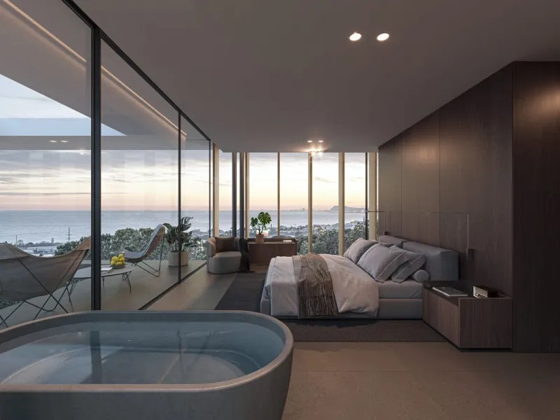 Luxe-Villa in Neubau in Premia de Dalt, Barcelona