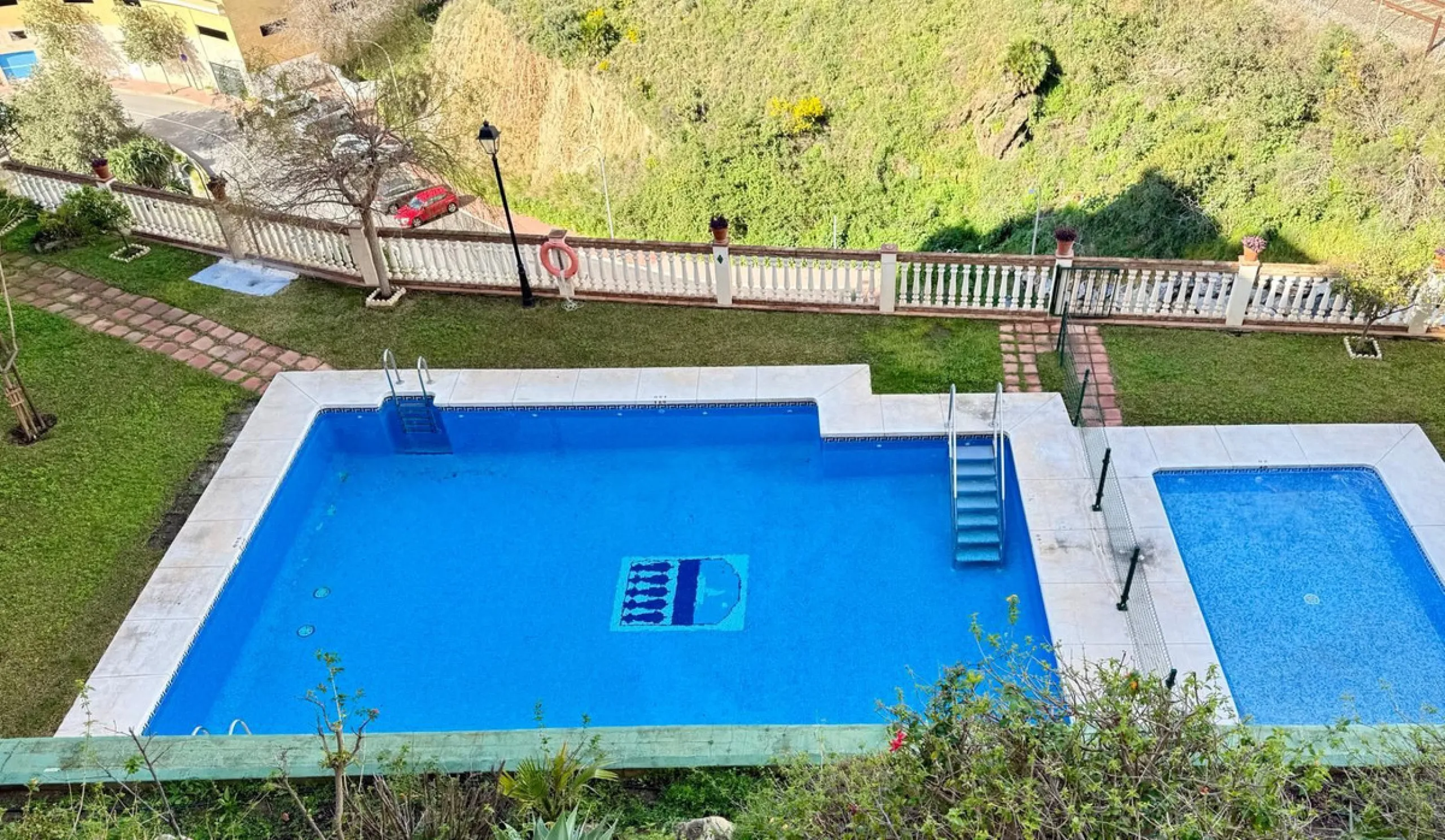 Here's a fantastic chance to own a charming two-bedroom apartment right near the beach of Carvajal.