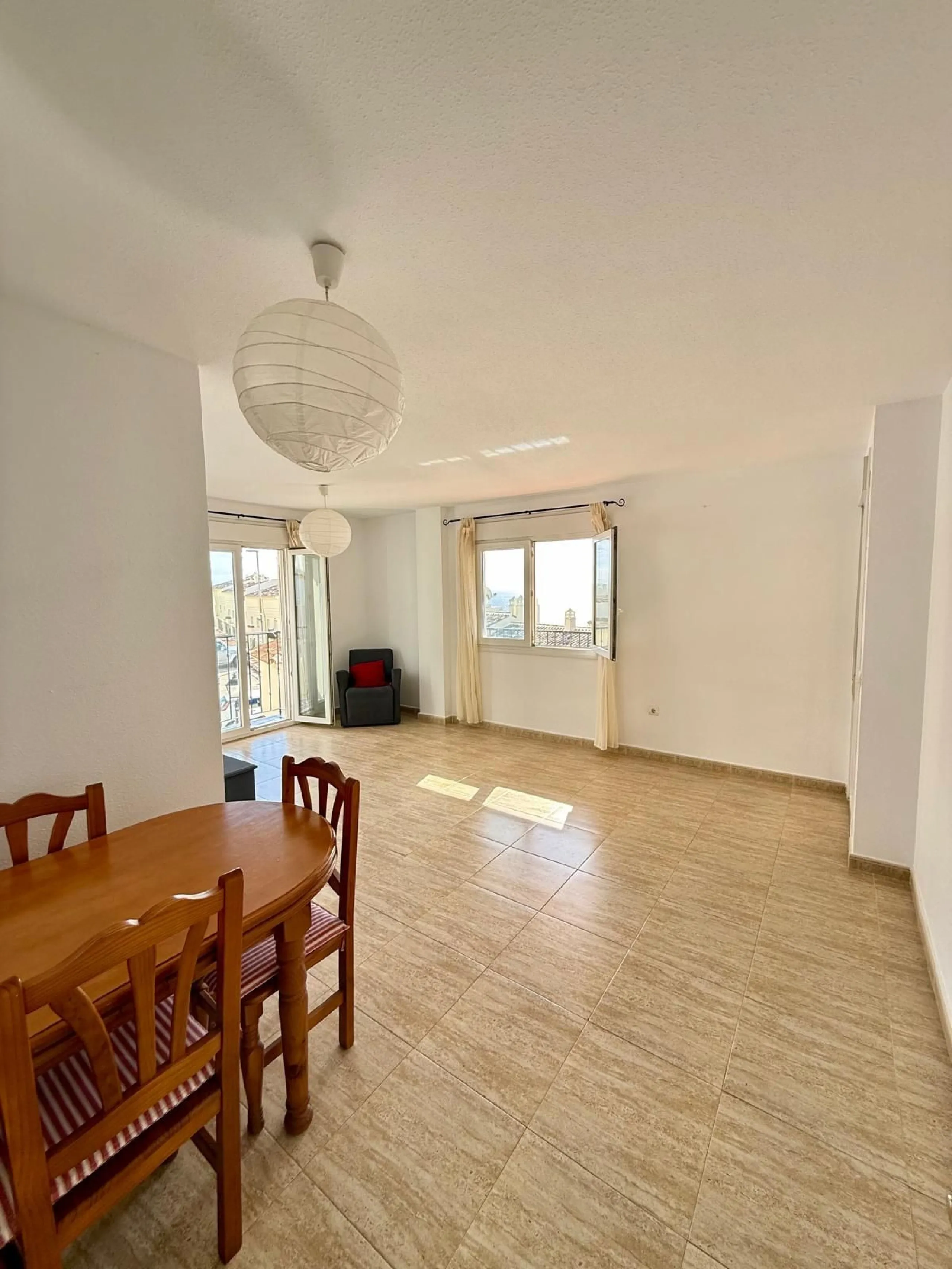 Here's a fantastic chance to own a charming two-bedroom apartment right near the beach of Carvajal.