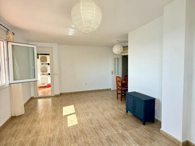 Here's a fantastic chance to own a charming two-bedroom apartment right near the beach of Carvajal.