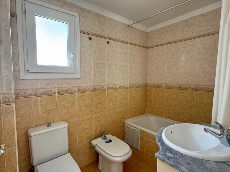 Here's a fantastic chance to own a charming two-bedroom apartment right near the beach of Carvajal.