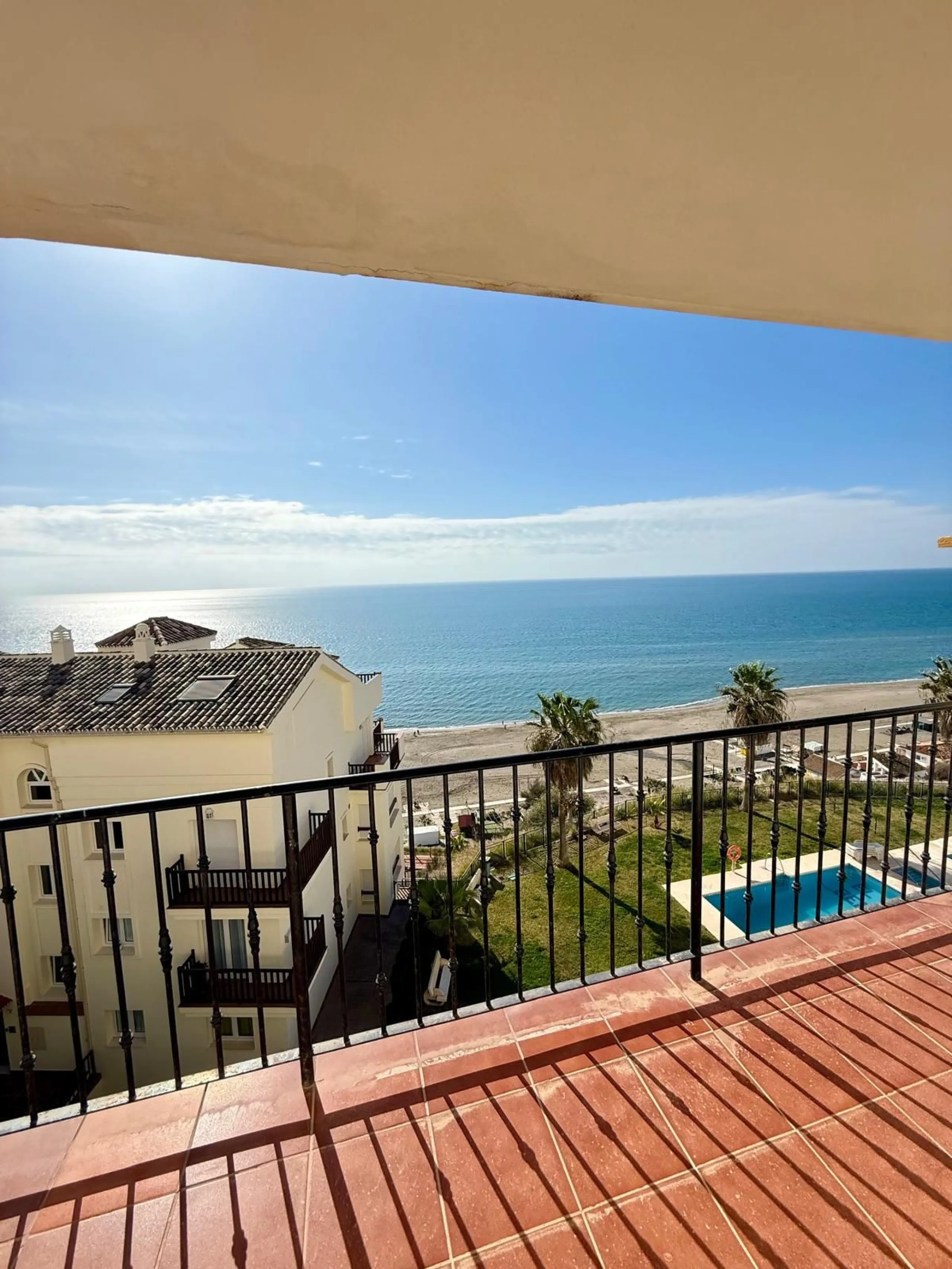 Here's a fantastic chance to own a charming two-bedroom apartment right near the beach of Carvajal.