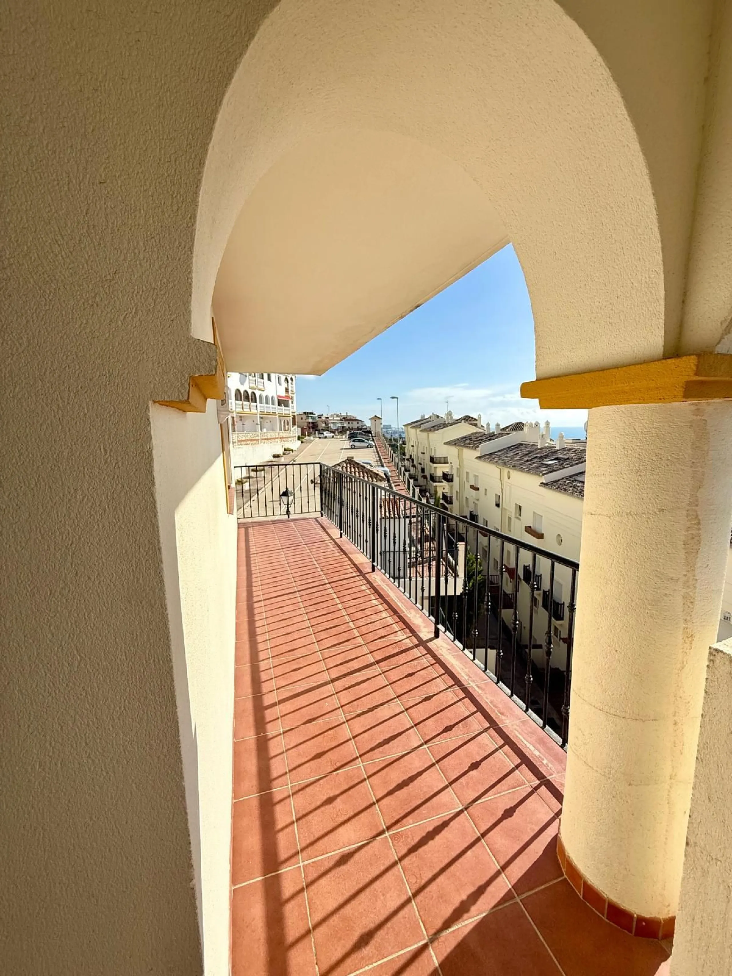 Here's a fantastic chance to own a charming two-bedroom apartment right near the beach of Carvajal.