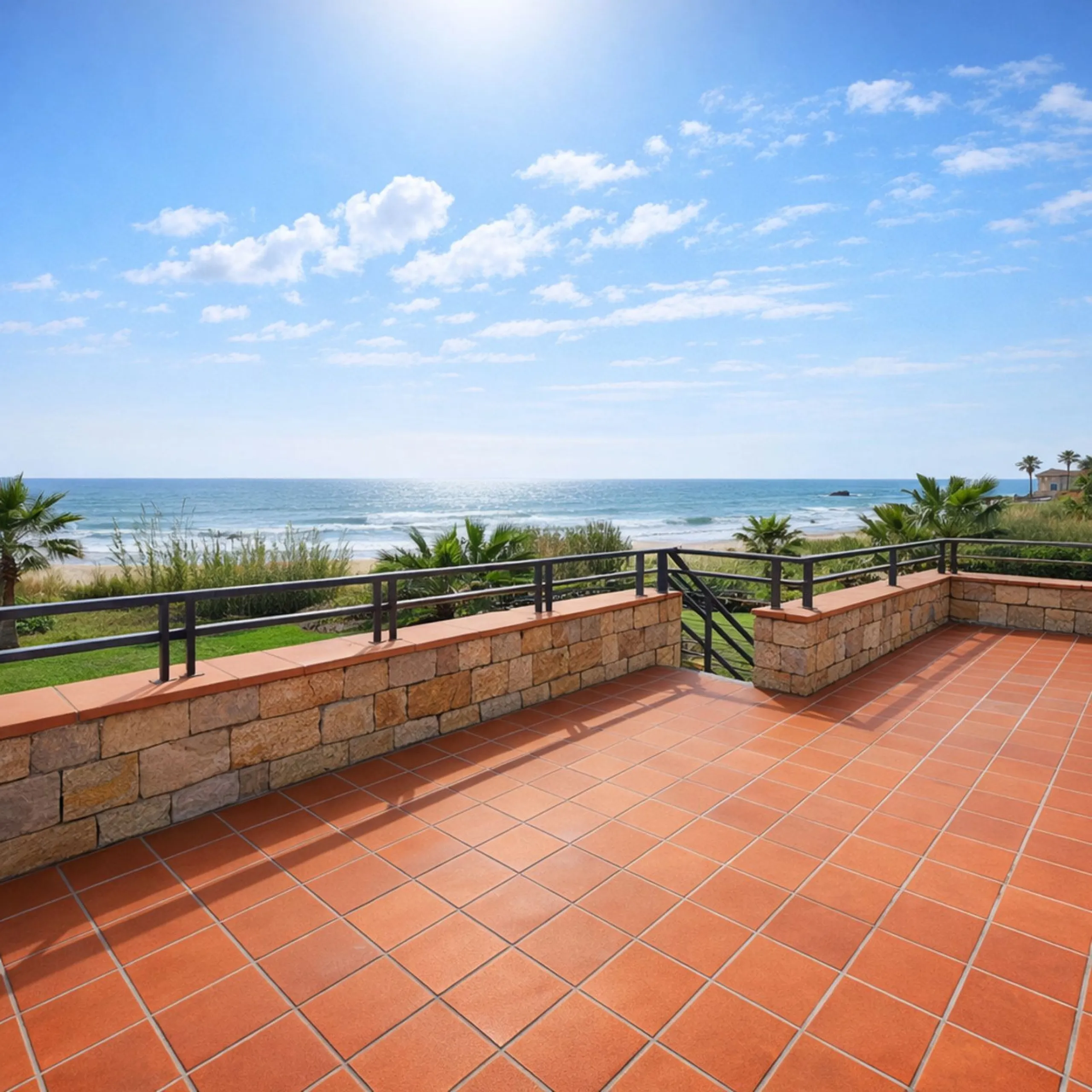 BEACHFRONT APARTMENT WITH PANORAMIC SEA VIEWS