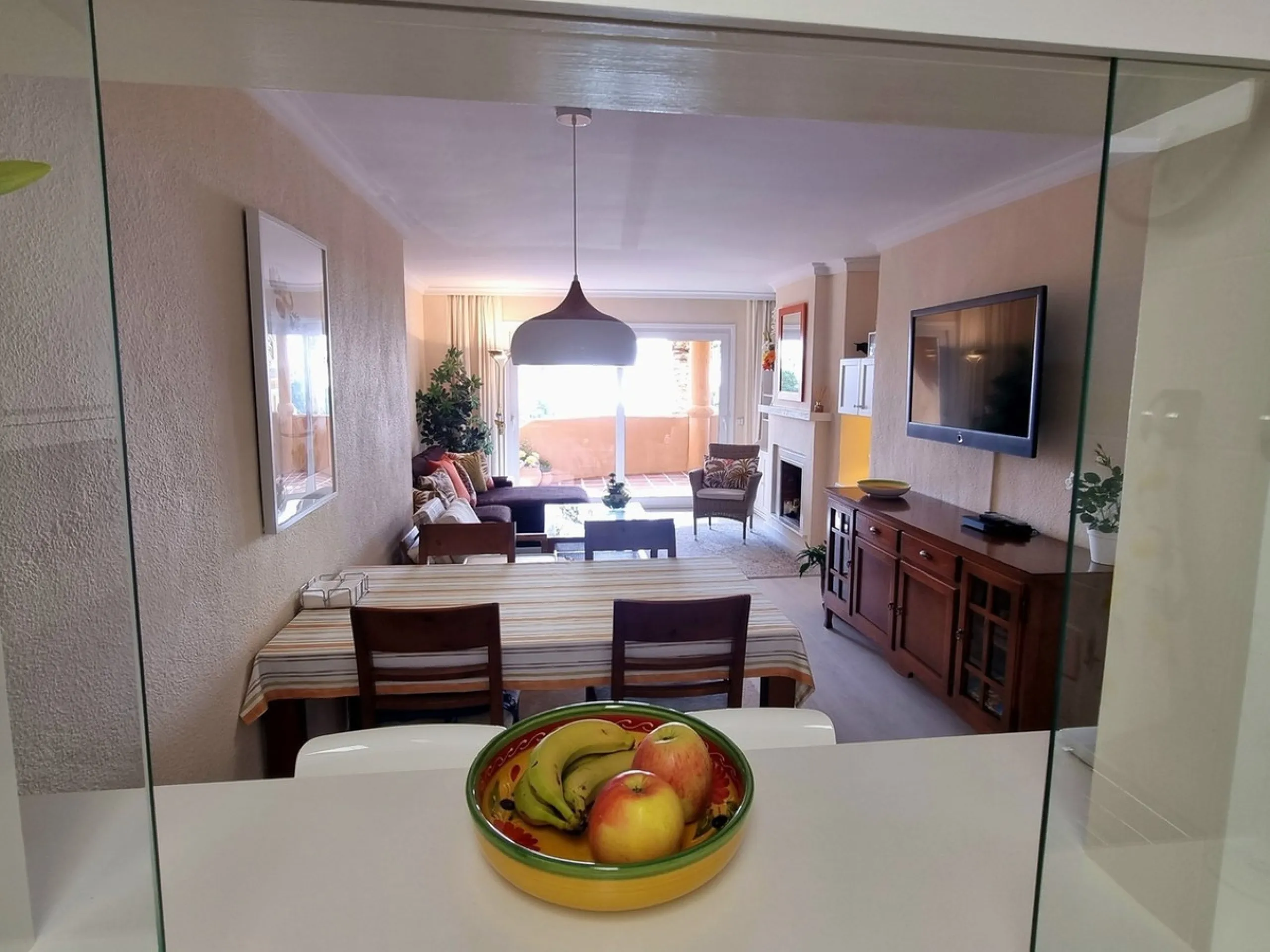 This inviting first‑floor apartment in the sought‑after El Porton community in Calahonda offers generous space, modern comfort and a wonderfully relaxed Mediterranean lifestyle. The home features two bedrooms and two bathrooms, including a main bedroom wi