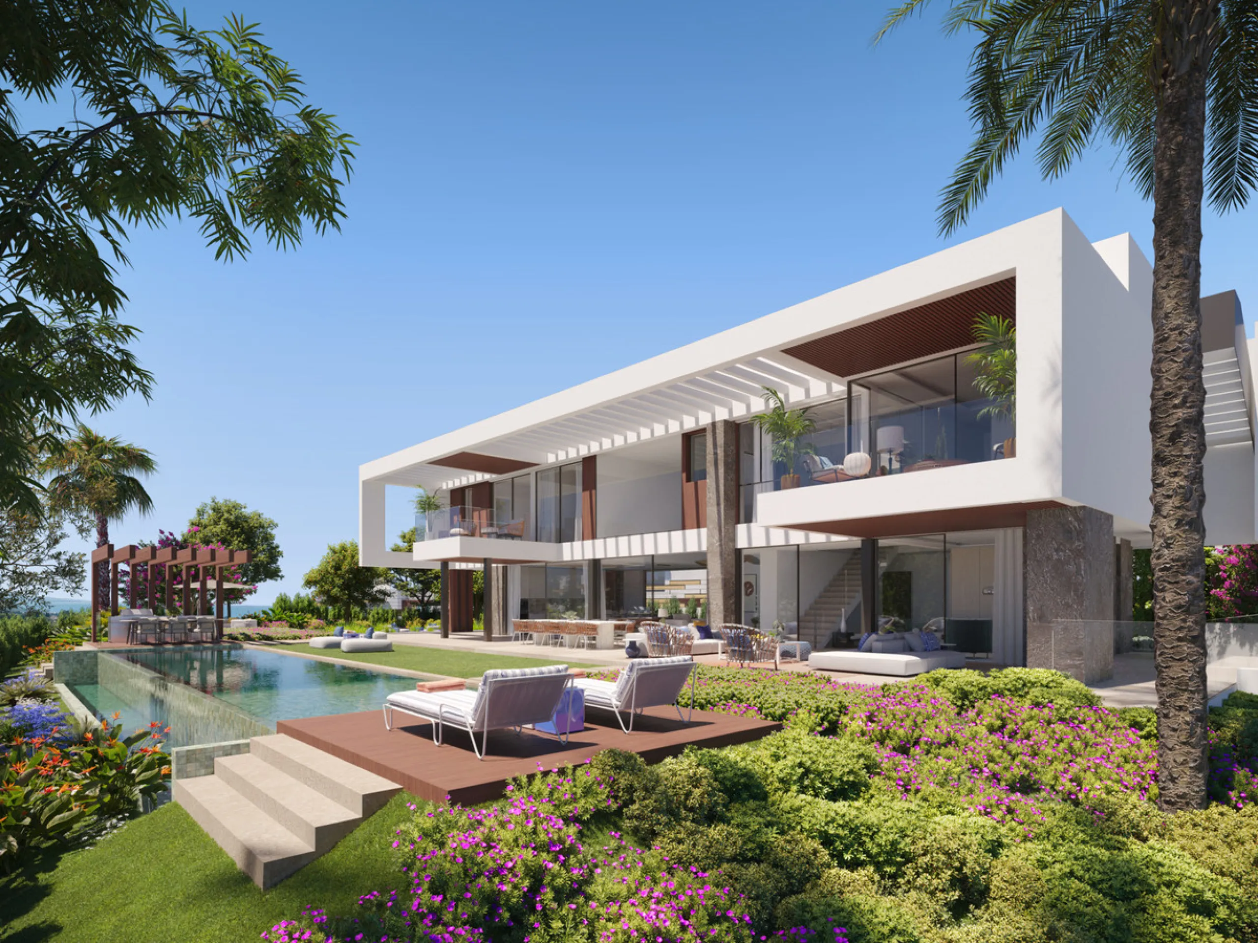 Introducing a signature villa designed by the renowned Ismael Merida, where fascinating architecture meets unparalleled luxury. Standing out as a masterpiece in The Avenue community, this residence represents the epitome of grandeur and exclusivity.