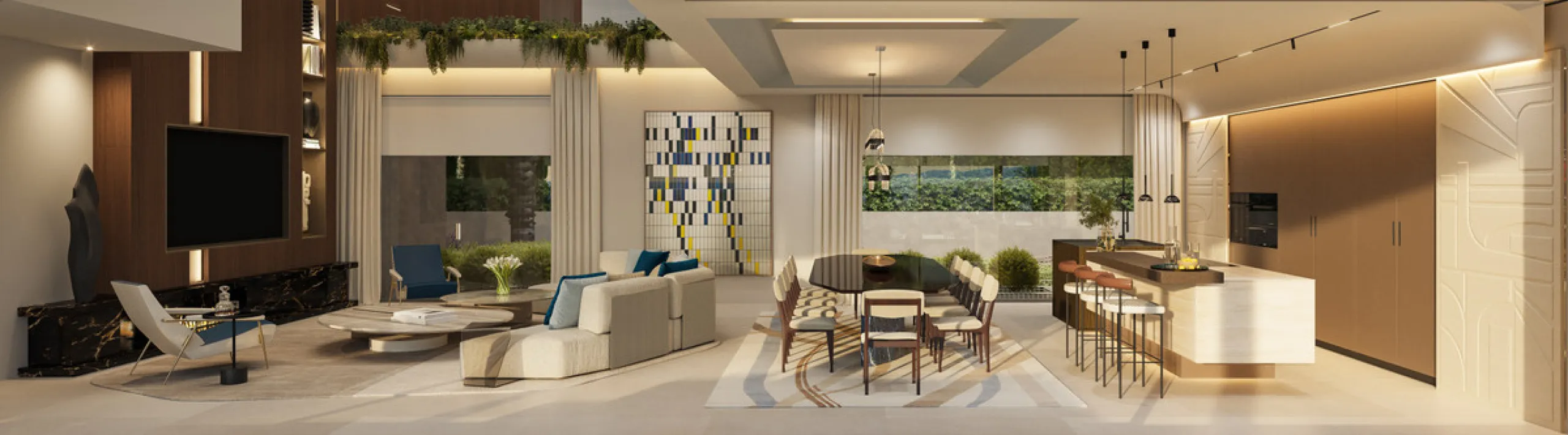 Introducing a signature villa designed by the renowned Ismael Merida, where fascinating architecture meets unparalleled luxury. Standing out as a masterpiece in The Avenue community, this residence represents the epitome of grandeur and exclusivity.