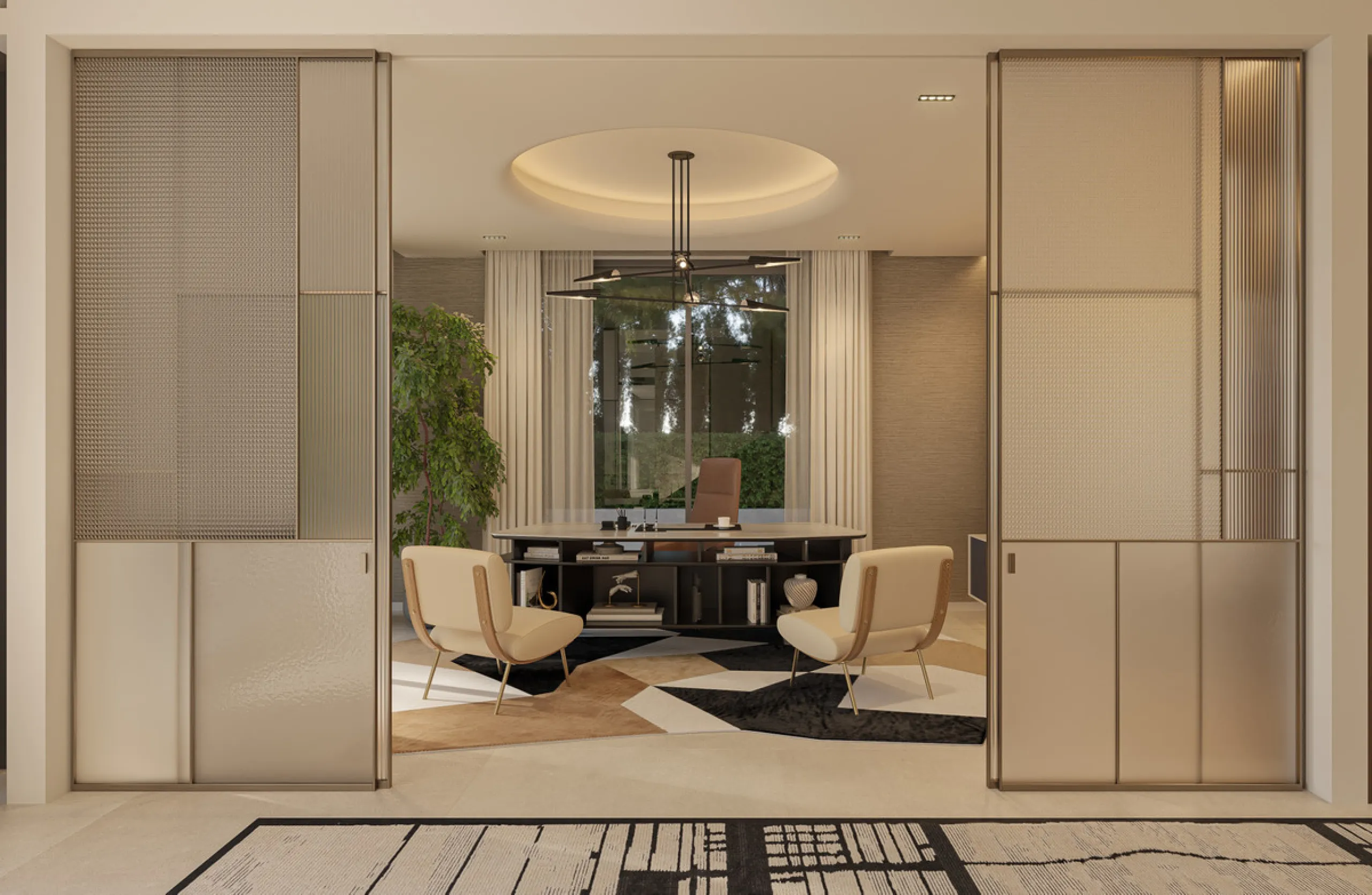 Introducing a signature villa designed by the renowned Ismael Merida, where fascinating architecture meets unparalleled luxury. Standing out as a masterpiece in The Avenue community, this residence represents the epitome of grandeur and exclusivity.