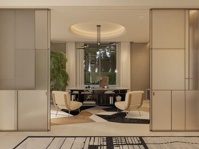 Introducing a signature villa designed by the renowned Ismael Merida, where fascinating architecture meets unparalleled luxury. Standing out as a masterpiece in The Avenue community, this residence represents the epitome of grandeur and exclusivity.