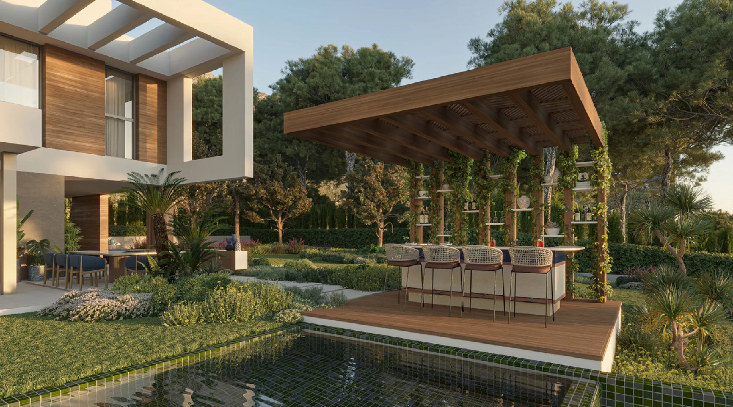 Introducing a signature villa designed by the renowned Ismael Merida, where fascinating architecture meets unparalleled luxury. Standing out as a masterpiece in The Avenue community, this residence represents the epitome of grandeur and exclusivity.