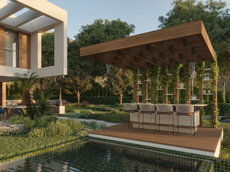 Introducing a signature villa designed by the renowned Ismael Merida, where fascinating architecture meets unparalleled luxury. Standing out as a masterpiece in The Avenue community, this residence represents the epitome of grandeur and exclusivity.