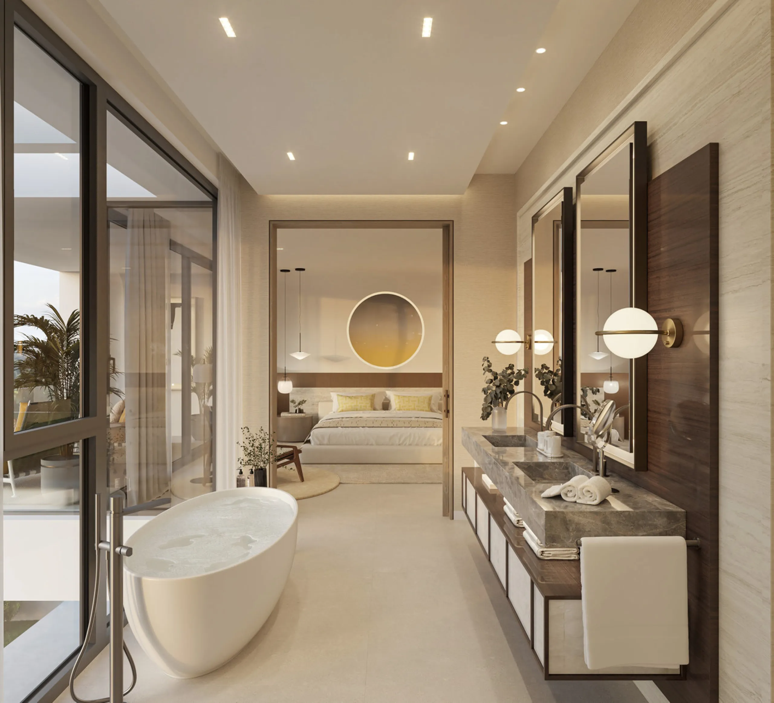 Introducing a signature villa designed by the renowned Ismael Merida, where fascinating architecture meets unparalleled luxury. Standing out as a masterpiece in The Avenue community, this residence represents the epitome of grandeur and exclusivity.