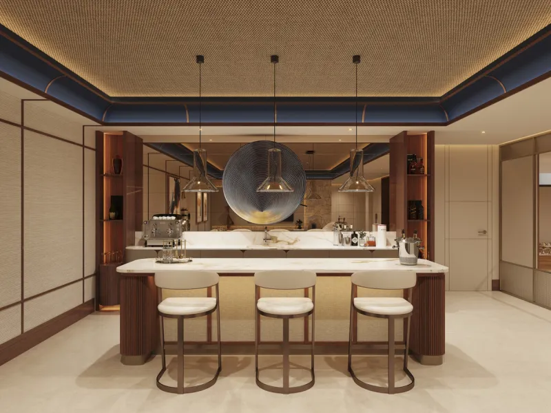Introducing a signature villa designed by the renowned Ismael Merida, where fascinating architecture meets unparalleled luxury. Standing out as a masterpiece in The Avenue community, this residence represents the epitome of grandeur and exclusivity.