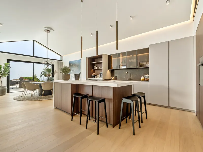 Villa Rocío is a fully renovated Andalusian-style residence located in Rocío de Nagüeles on Marbella's prestigious Golden Mile. Set on a 1,965m² south-facing plot beneath La Concha, the property enjoys open views of the Mediterranean. Modernised in 2025, 