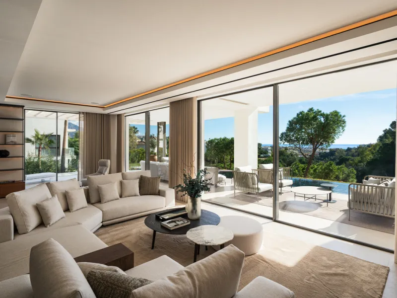 House - Detached Villa в продаже в Benahavís, Málaga. В доме 6 спален и 8 ванных комнат. Площадь дома 771 м². Площадь участка 1009 м²