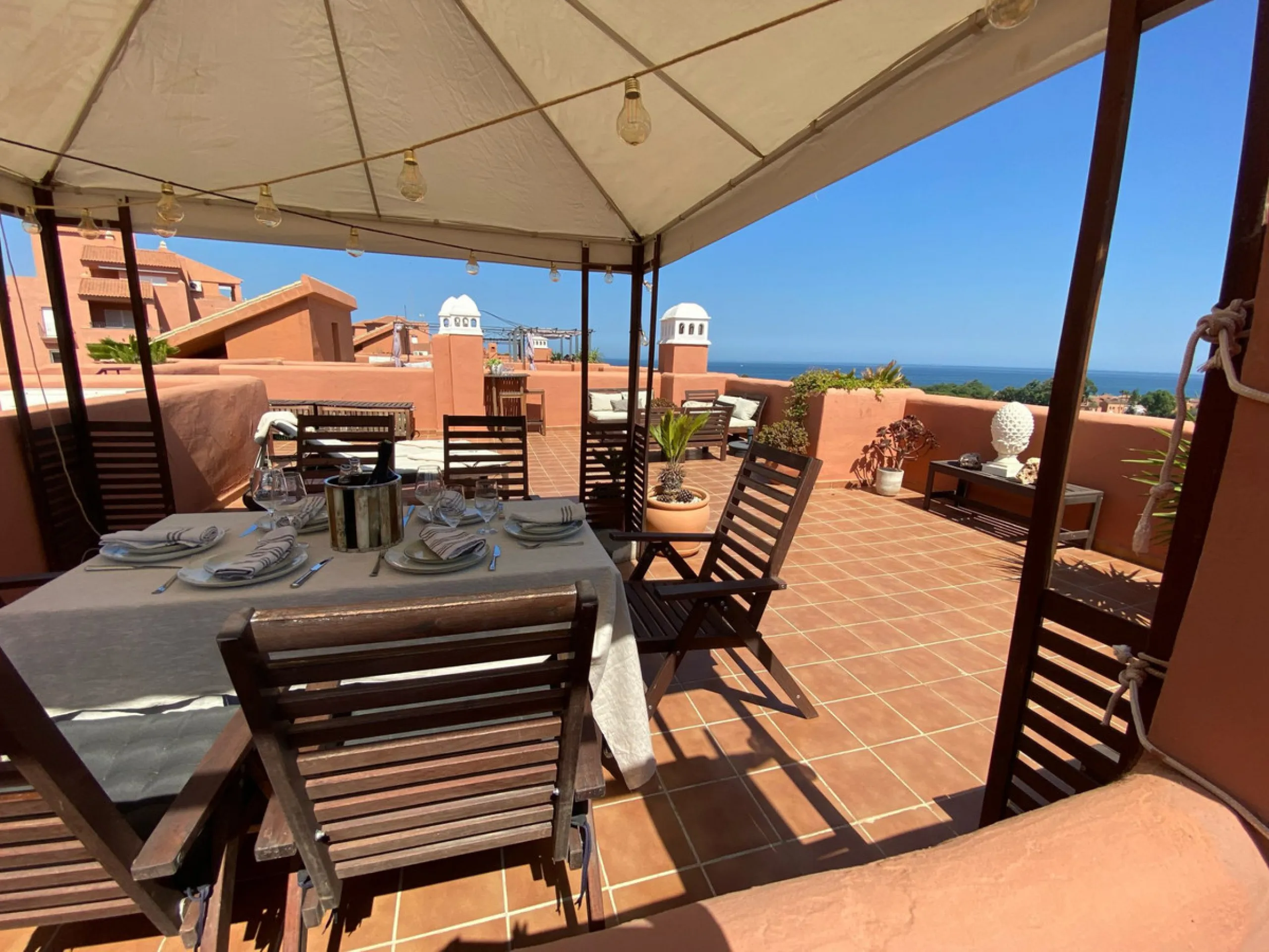 Penthouse with Panoramic Sea Views in La Duquesa, Manilva