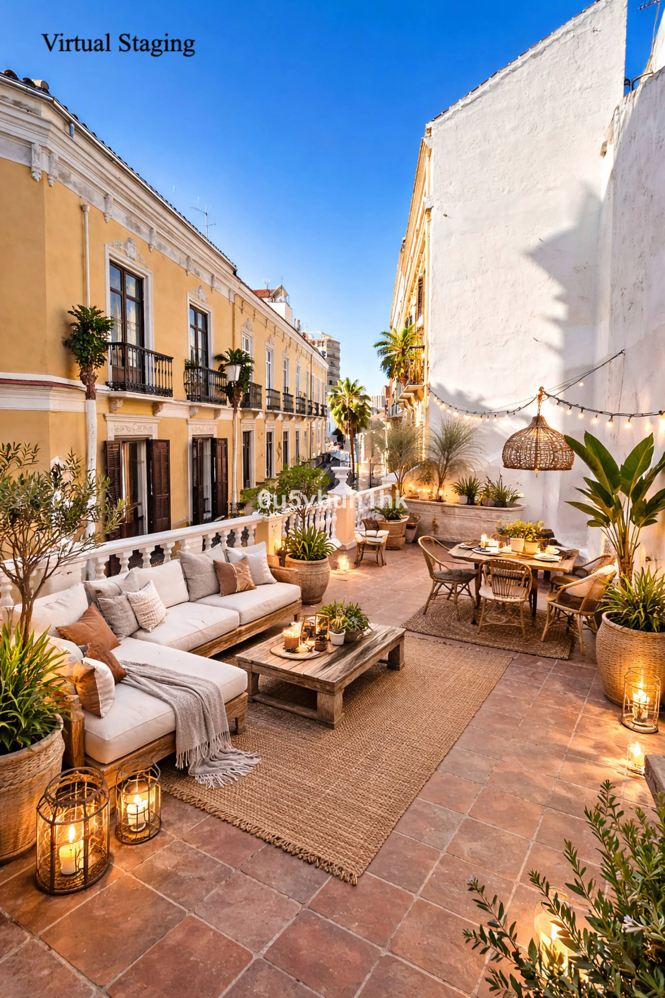 Located on one of the most picturesque streets in Málaga's historic centre, Calle San Juan, this characterful building offers a rare combination of immediate income and exceptional development potential. With its rooftop overlooking the magnificent tower 