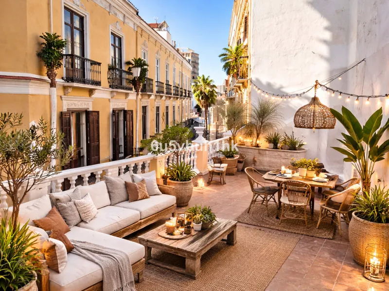 Located on one of the most picturesque streets in Málaga's historic centre, Calle San Juan, this characterful building offers a rare combination of immediate income and exceptional development potential. With its rooftop overlooking the magnificent tower 