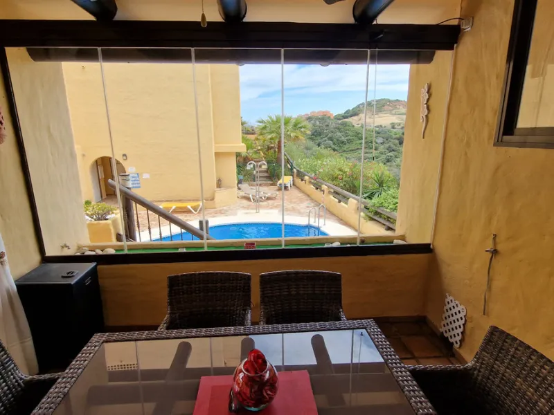 Apartment - Ground Floor Apartment в продаже в Manilva, Málaga. В доме 3 спален и 2 ванных комнат. Площадь дома 107 м²