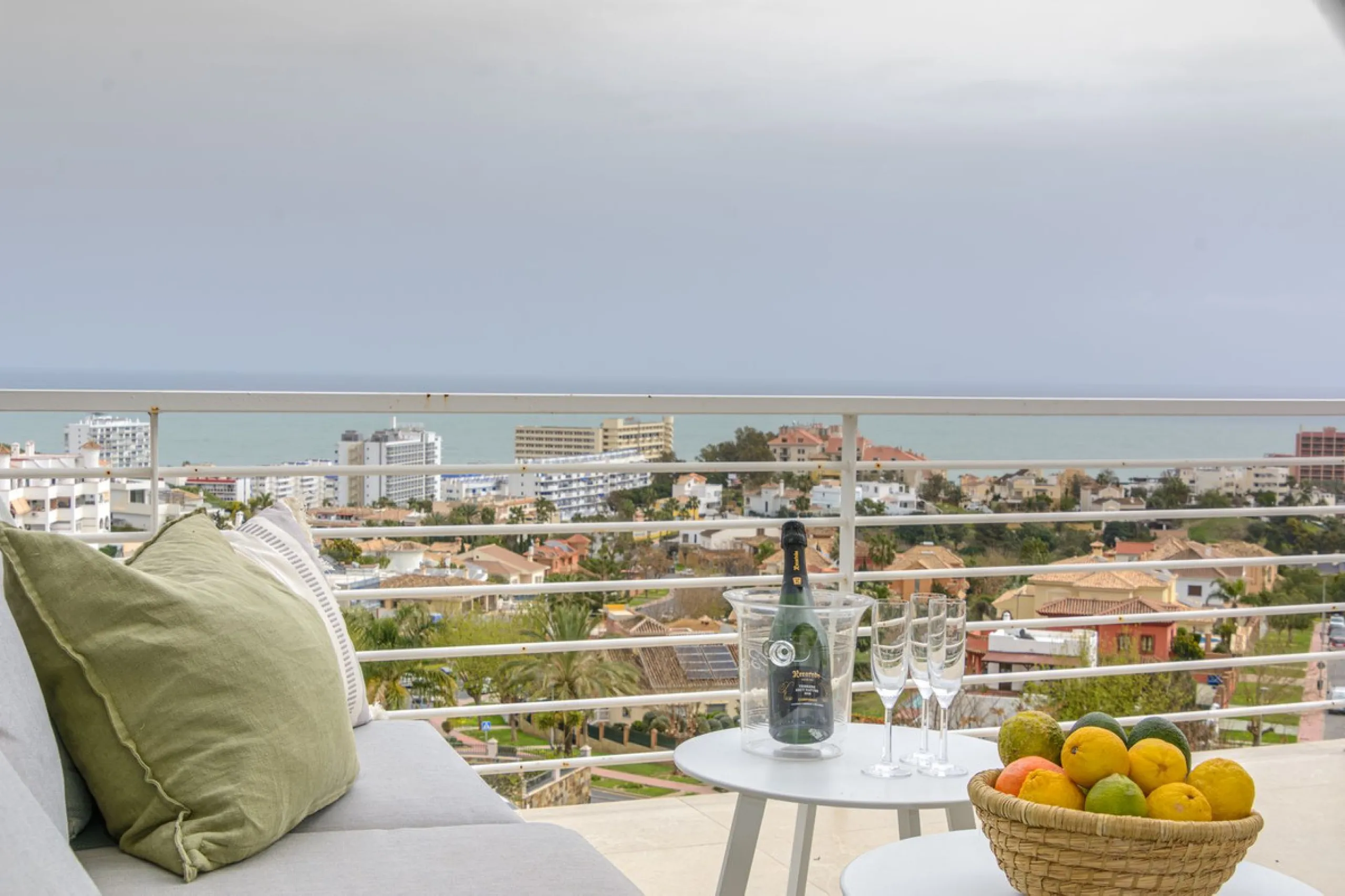 Exclusive 4-Bedroom Luxury Penthouse in Golf Resort Torrequebrada. Totally renovated with elegant and modern design, panoramic sea views.