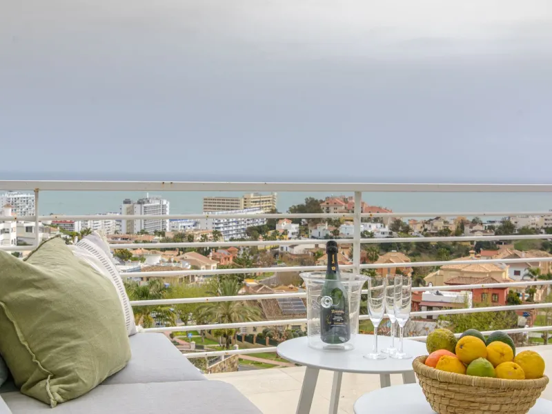Exclusive 4-Bedroom Luxury Penthouse in Golf Resort Torrequebrada. Totally renovated with elegant and modern design, panoramic sea views.