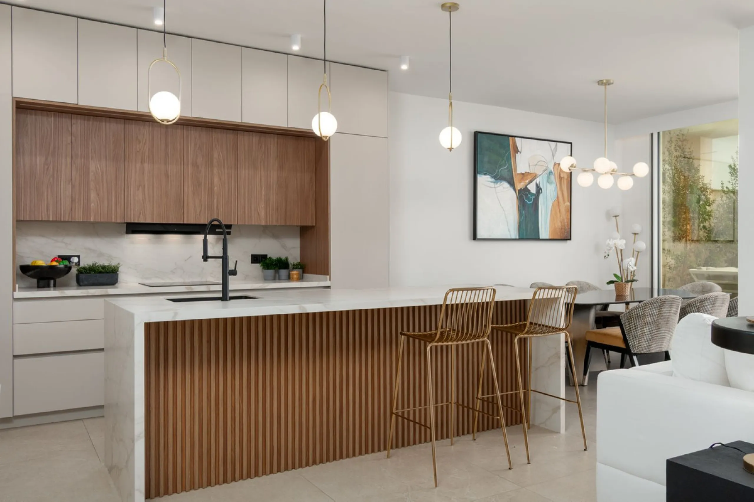 Exclusive 4-Bedroom Luxury Penthouse in Golf Resort Torrequebrada. Totally renovated with elegant and modern design, panoramic sea views.
